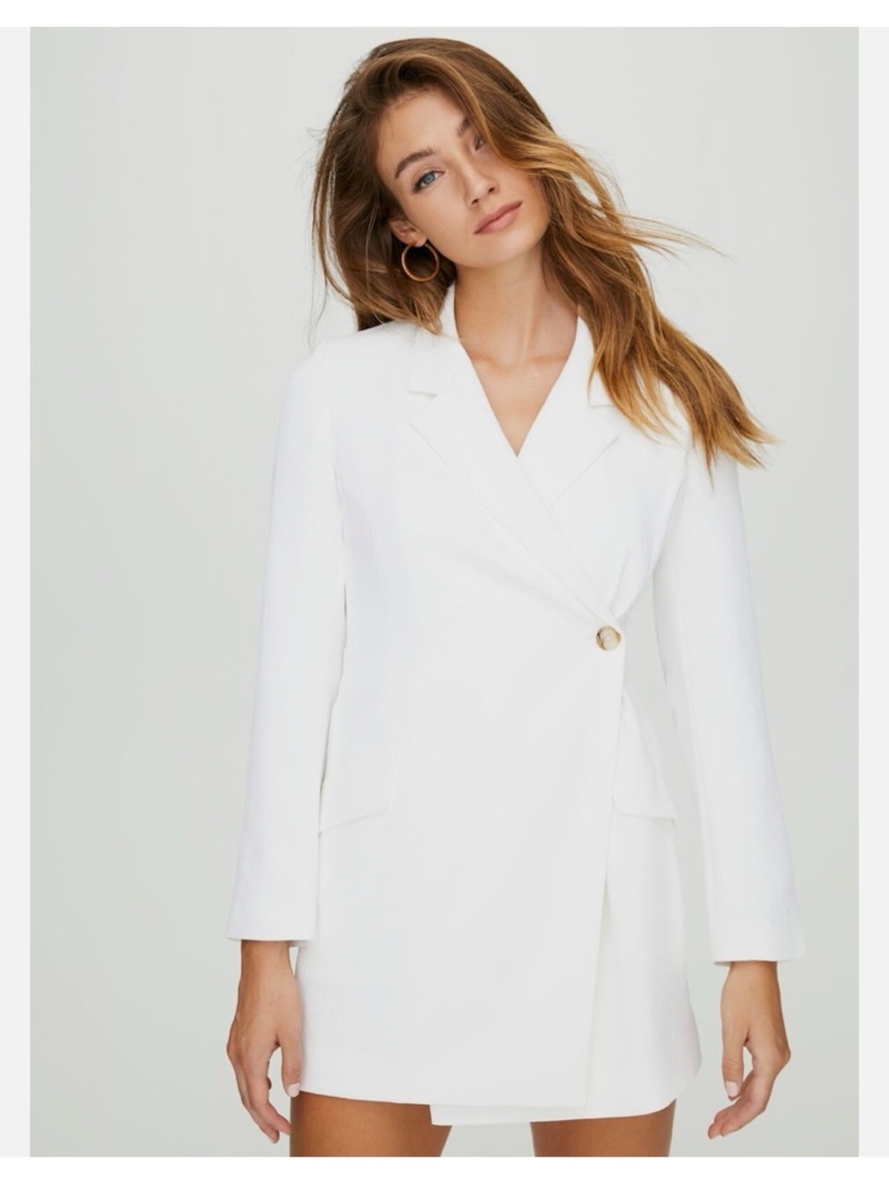 Aritzia Babaton Espace Blazer Wrap Dress